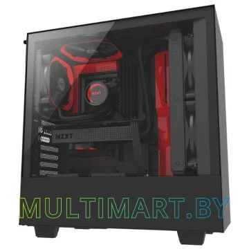 Корпус NZXT H500 Black/Red